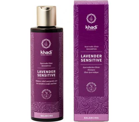 Khadi Elixir Shampoo Levandule Sensitive 200 ml