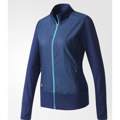 adidas golf Wind Tech Full Zip modrá