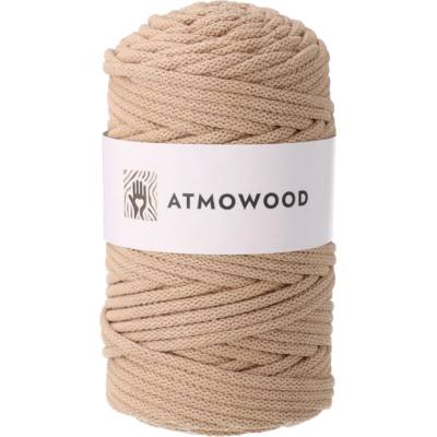 Atmowood příze 5 mm - kapučíno