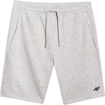 4F-SHORTS CAS M543-27M-COLD LIGHT GREY MELANGE Šedá