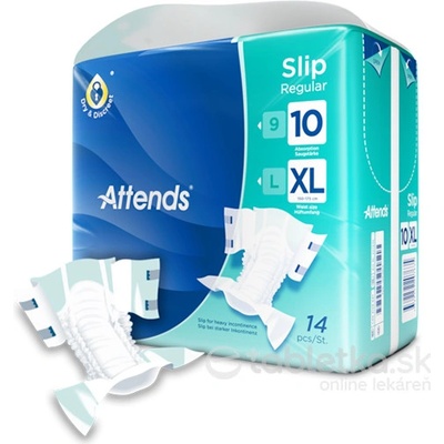 Attends Slip Regular Plus XL10 14 ks