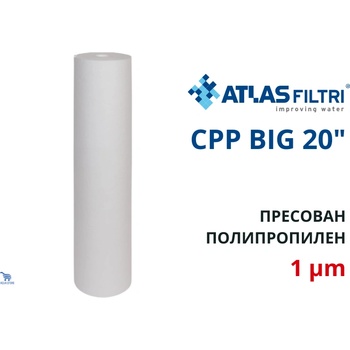 Atlas Filtri Atlas CPP 20 BIG SX 1 mcr Патрон пресован полипропилен 20" BIG (RE5706906)