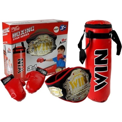 mamido Boxerský set pre deti červený