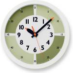 Lemnos Стенен часовник Fun Pun Color 24, 8 см зелен (YD15-01 GN)