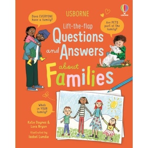 Lift-the-flap Questions and Answers about Families | Katie Daynes, Lara Bryan (ISBN: 9781836040712)