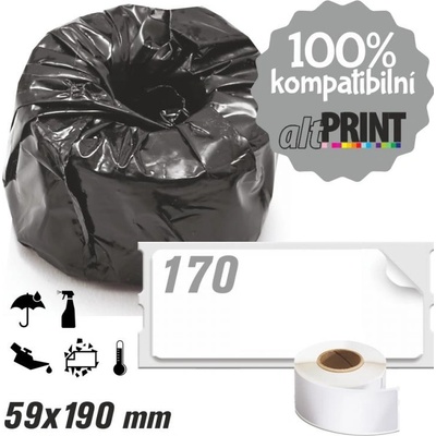 Štítky AltPrint[Dymo] LW Durable - odolné, 59x190, 170ks