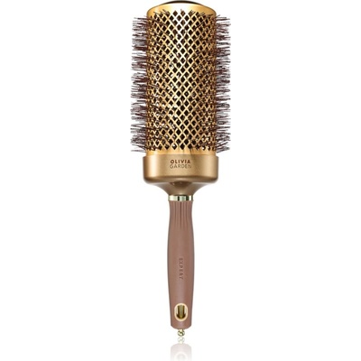 Olivia Garden Expert Blowout Speed Gold&Brown кръгла четка за коса 65mm