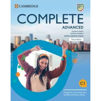 Complete Advanced. Third Edition. Student's Book without Answers with Digital Pack