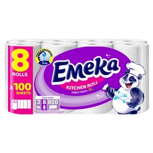 Emeka Емека Кухненска ролка Forest Fresh 8бр (98765435678)