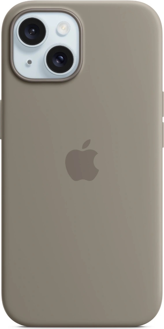 Apple iPhone 15 Silicone MagSafe Case clay (MT0Q3ZM/A)