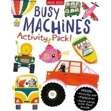 Busy machines Activity Pack auta a doprava děti v angličtině