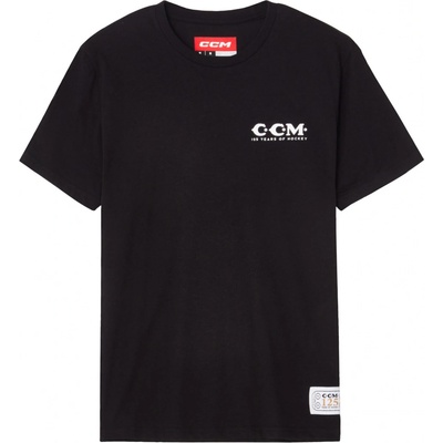 CCM 125 Anniversary SS Tee B tričko Black