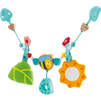 HaPe International Верижка с дрънкалки HaPe International - Пчеличка, дървена (H0021)