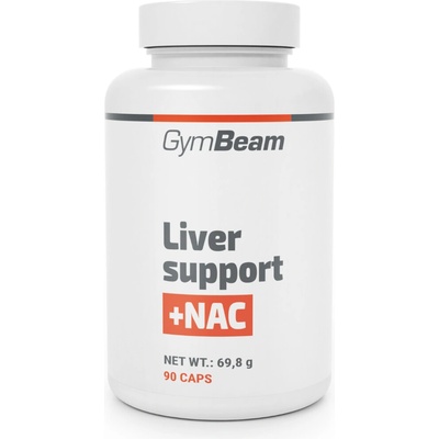 GymBeam Liver Support + NAC Resveratrol 90 kapsúl