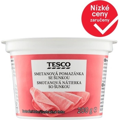 Tesco Smetanová Pomazánka se šunkou 200 g