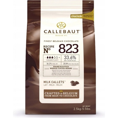Callebaut Čokoláda do fontán MLIEČNA 2,5 kg