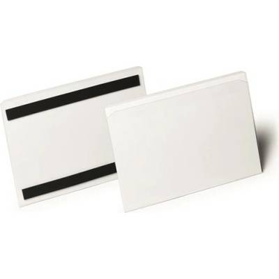 Logistické vrecko, magnetické, A5, hotizontálne, DURABLE "HARD COVER", priehľadné