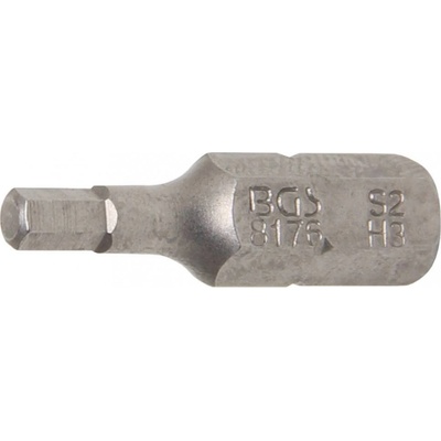 Bit technic 6.3 mm 1/4" uchytenie vnútorný šesťhran 3 mm BGS 8176
