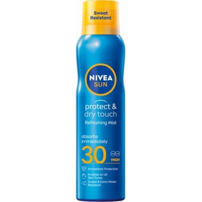 NoName NIVEA_Sun Protect & Dry Touch Osvěžující SPF30 200 ml – Hledejceny.cz