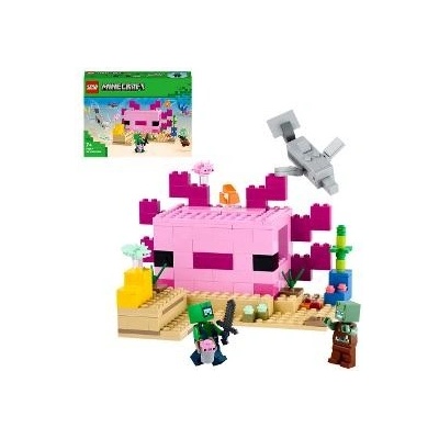 LEGO® Minecraft 21247 Dom axolotlov