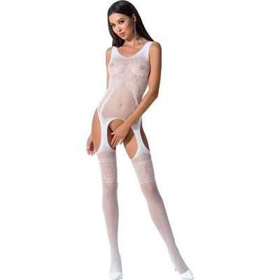 Passion BS061 bodystockings biela