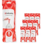 Brabantia Торбички за кош Brabantia PerfectFit Slide/Paper Bin 1005564, Размер B, 5 л, 200 броя, Бял (1005564)