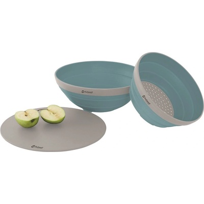 Outwell Collaps Bowl & Colander Set Цвят: светло син