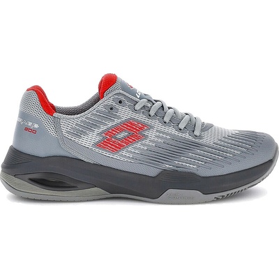 Lotto Mirage 200 II Clay Cool Gray 7U/Poinsettia Red