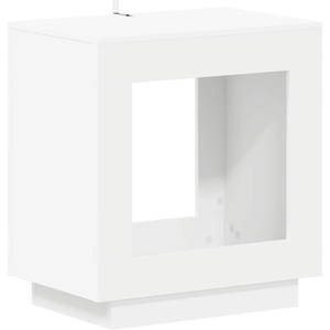 vidaXL Странична маса Бяло 60 x 40 x 65 см Инженерна дървесина (899895)