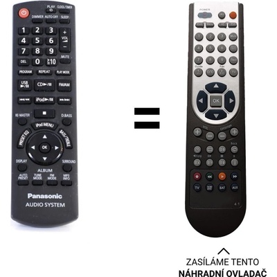 Dálkový ovladač Predátor Panasonic SC-PM38, SA-PM38, N2QAYB000429 – Zbozi.Blesk.cz