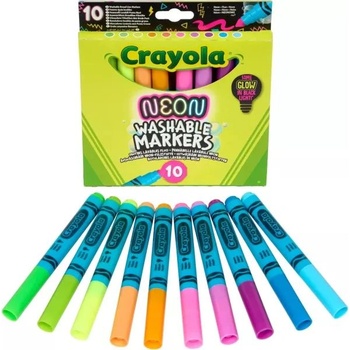 Crayola Измиващи се Маркери: Комплект миещи се маркери - 10 броя (58-7846)