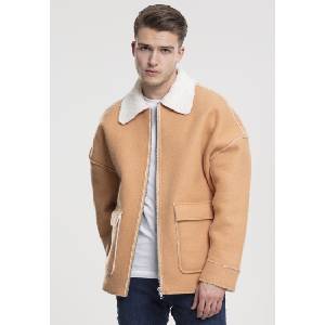 Urban Classics Мъжко яке в цвят камел Urban ClassicsMODEL729 SALE - , размер L