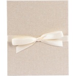  Goldbuch Албум-книга, за 10 снимки, с ленена корица и панделка, 16 х 19 cm, бежов