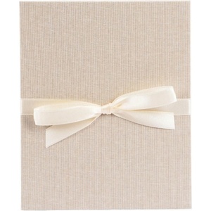  Goldbuch Албум-книга, за 10 снимки, с ленена корица и панделка, 16 х 19 cm, бежов