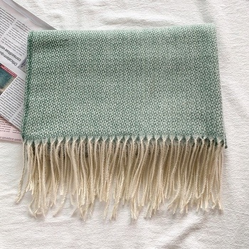 Šál Eliss zelená KP11959