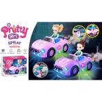 Armtoys ДЕТСКА КОЛА НА БАТЕРИИ С ПУШЕК И КУКЛА