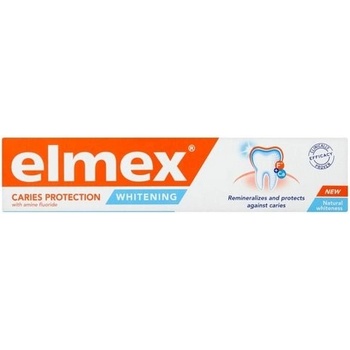 Elmex Caries Protection Whitening bieliaca zubná pasta s fluoridom 3 x 75 ml