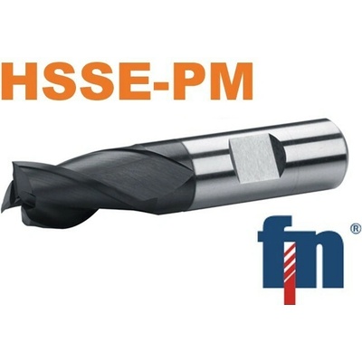 Stopková fréza 14x16mm pro drážky per krátká nesouměrná 3bř. HSSE-PM weldon , typ N 230417.140 AlTiN