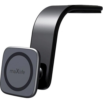 Maxlife Магнитна стойка за телефон за кола MXCH-15, Maxlife, черна