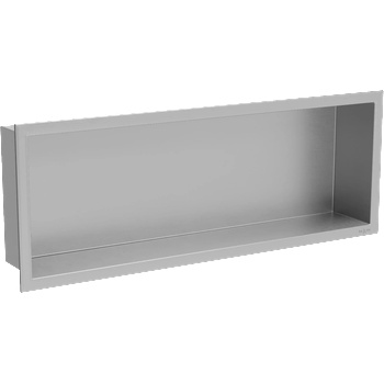 Mexen X-Wall-R нишева полица с фланец 60 x 20 см, инокс - 1910602010 (1910602010)