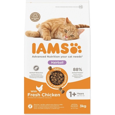 Iams ProActive Health Adult Hairball Care 3 kg