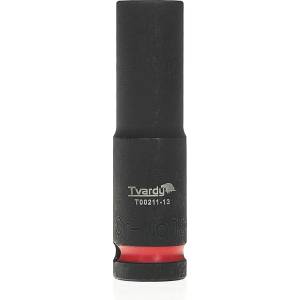 Tvardy Удължена ударна вложка Tvardy 1/2" 13mm 6-стенна CR-MO 81631 (T00211-13)