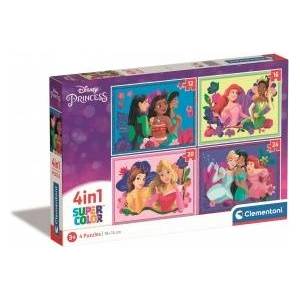 Clementoni Disney Princess puzzle 12-16-20-24pcs