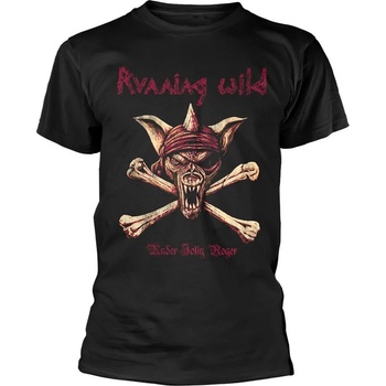 Running Wild Риза Under Jolly Roger Crossbones Black S (PH11637S)