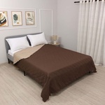 Izidream Двулицево шалте за спалня или диван Easy мока/капучино 200/220 см