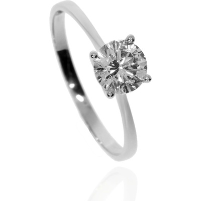 Zlatnictví Helios prsten z bílého zlata B49843