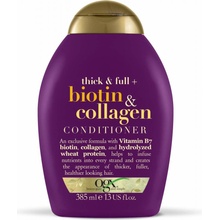 OGX Biotin Collagen kondicionér na jemné vlasy pro větší objem 385 ml