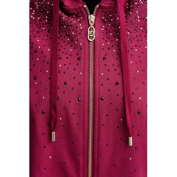 LIU JO суичър с качулка дамски памучен (TA6196.JS008)