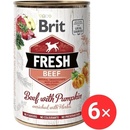 Brit Fresh Beef with Pumpkin 6 x 400 g