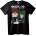 NOONEBRAND Тениска Quevedo Музика - XL, Black